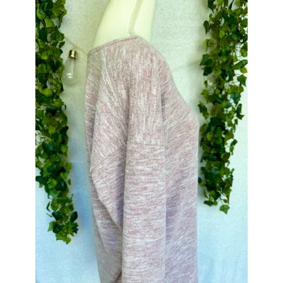 Cupio Blush Light Pink Long Sleeve Sweater Top Women's Large - Picture 5 of 12